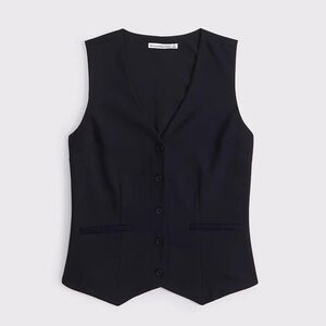 Abercrombie & Fitch Midnight Black Vest
